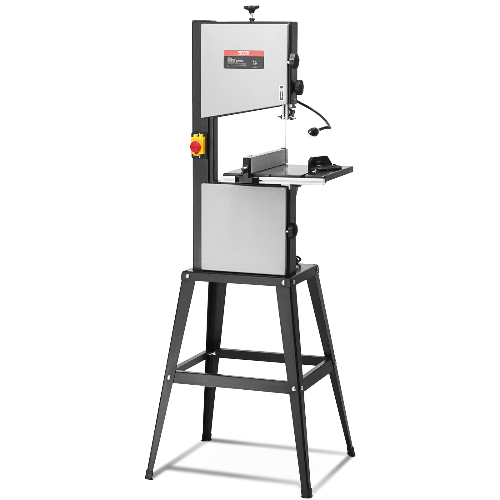 VEVOR Band Saw with Stand Benchtop Bandsaw, 9.65 in/13.39 in Speed Adjustable