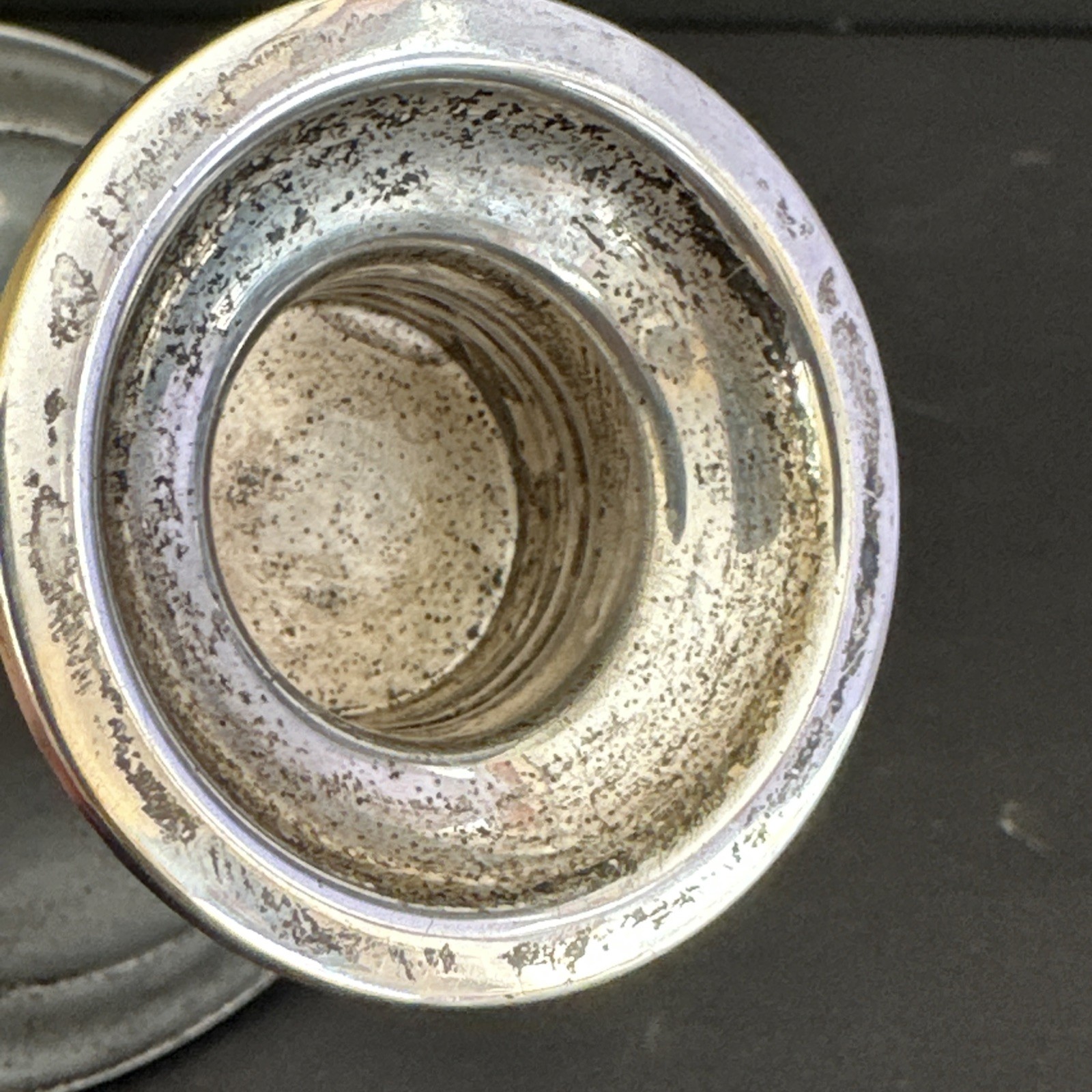 Pair Towel weighted Sterling Silver Candlesticks Candleholders Classic