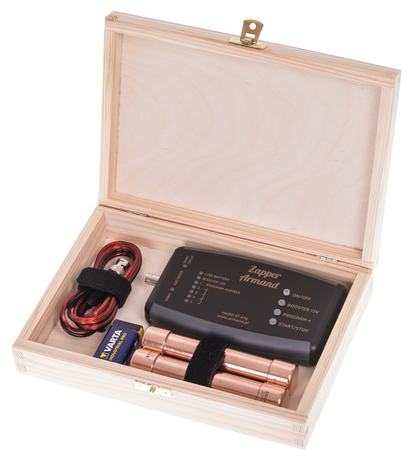 Zapper Armand Hulda Clark 01 ENG (7-30-833 kHz) against viruses and parasites