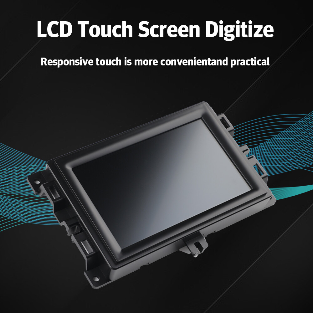 7" LCD Touch Screen w/ Frame For 2017-2020 Jeep Compass Radio Navigation Replace