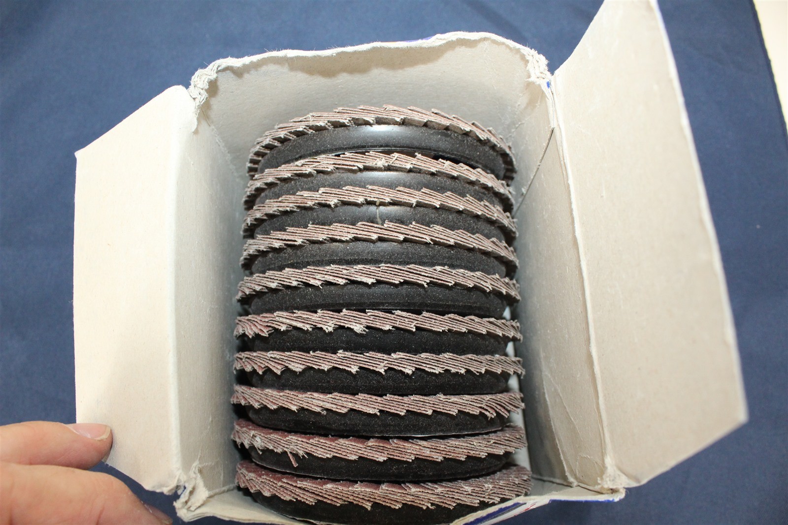 United Abrasives/SAIT 73380 4-1/2 by 7/8 3AX 80X SAITlam Flap Disc, 10-Pack