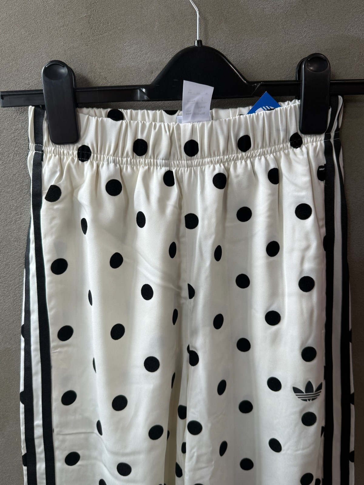 adidas Originals Satin Polka Dot Wide Leg Pants Women Lifestyle AsiaFit KV1168