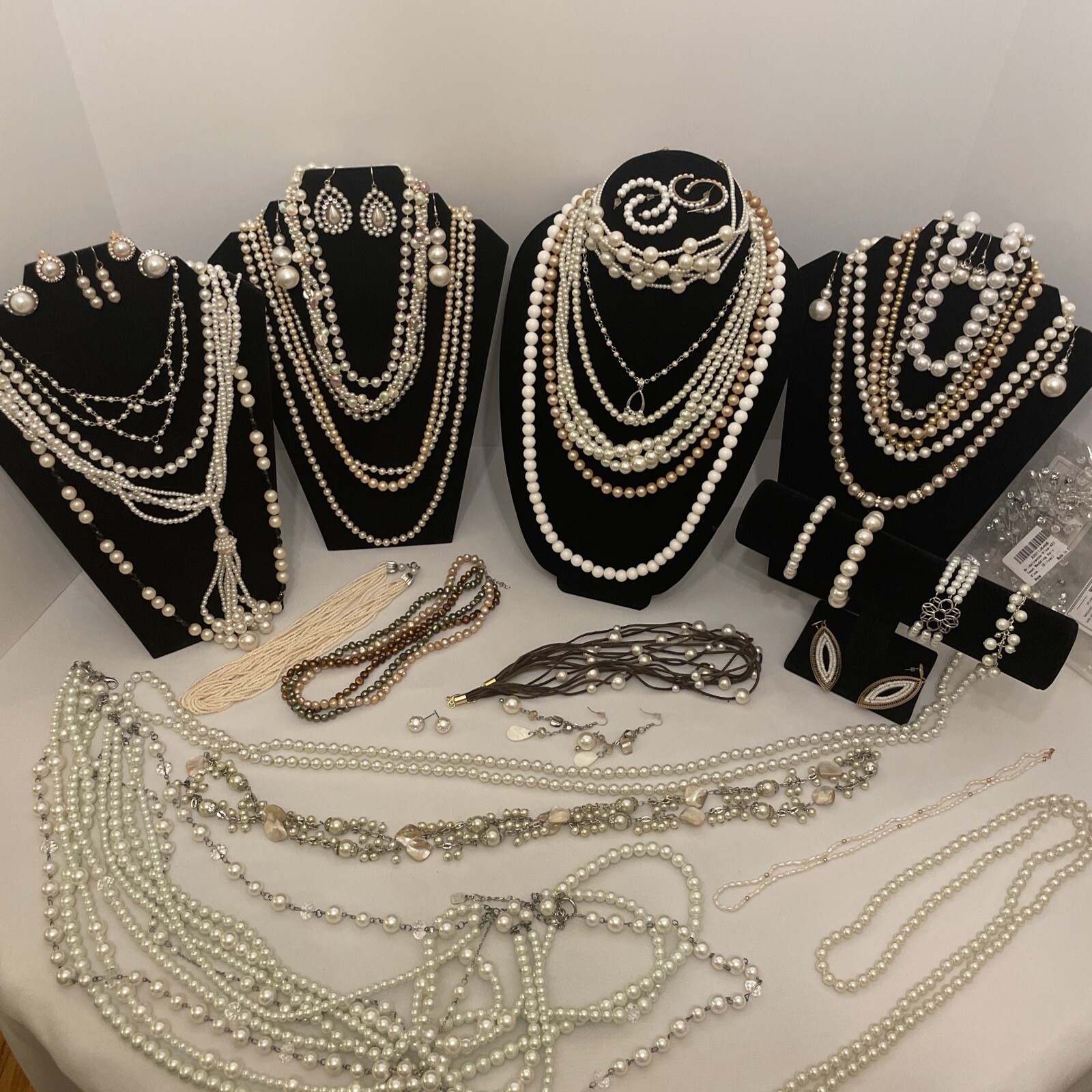 Mystery Vintage- Now 1/2 Pound All Wearable Jewelry Lot Some Signed, A Few 925