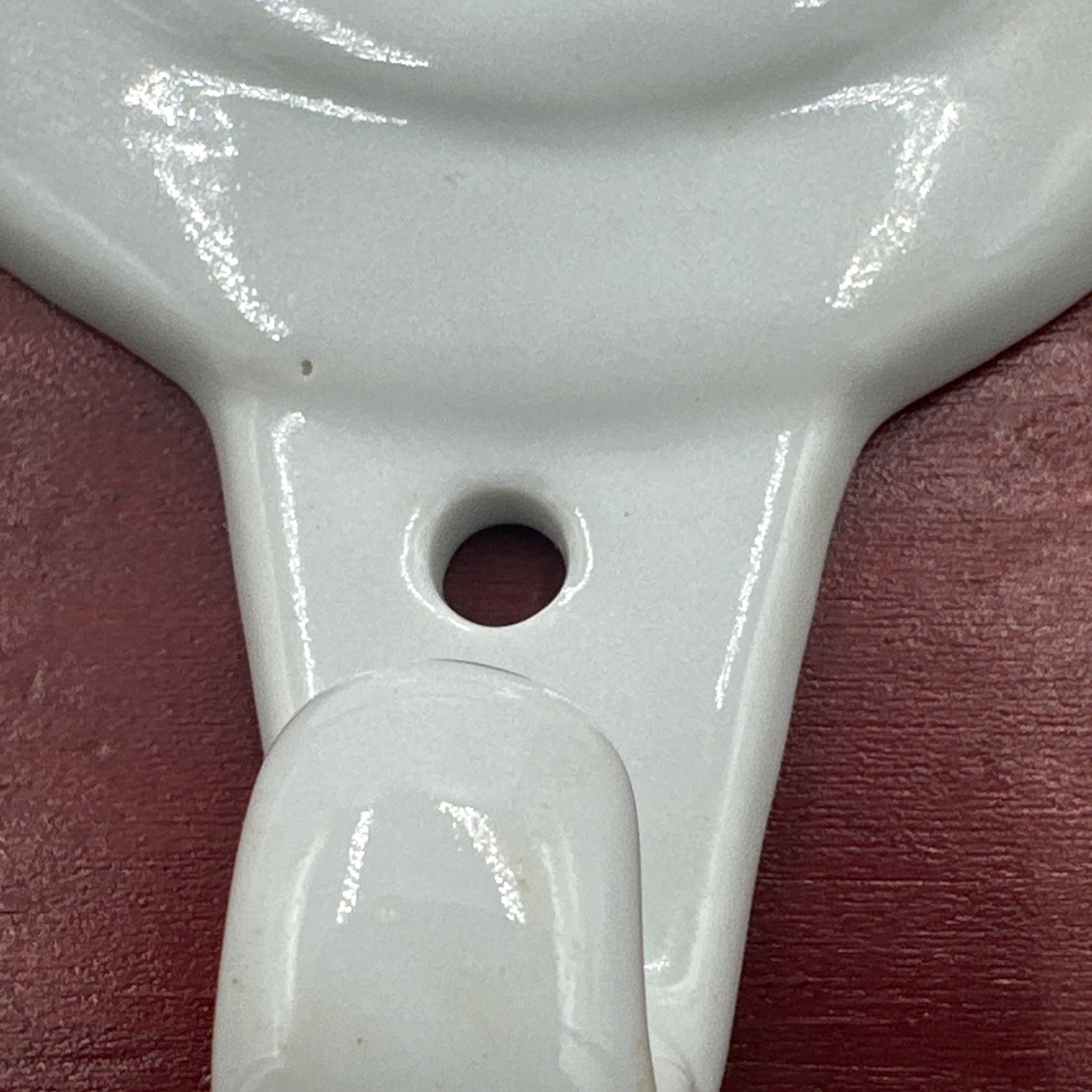 VINTAGE Takahashi Chicken Porcelain Wall Hook Key Towel Hanger Farmhouse