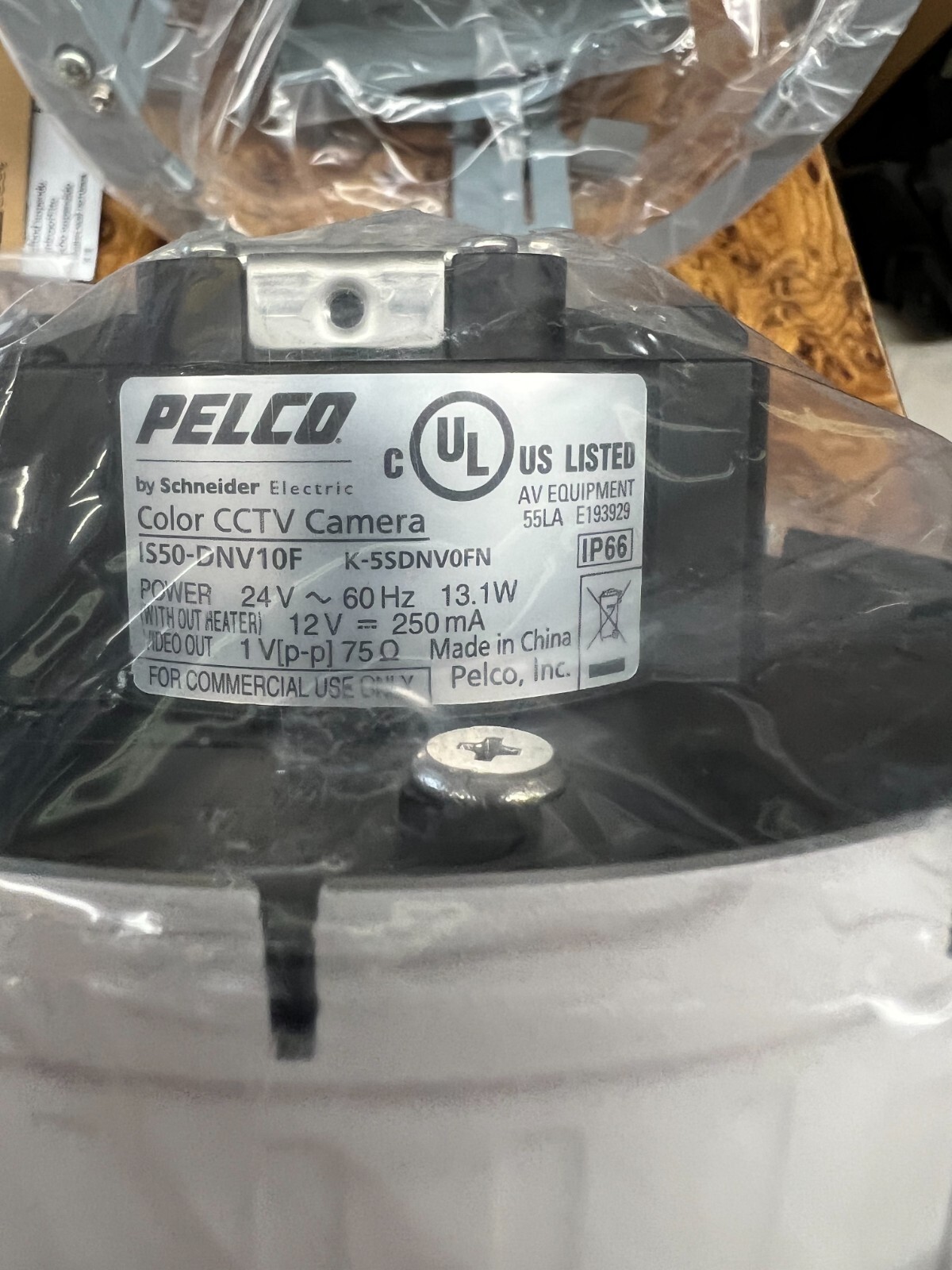 2 CAMERAS - Pelco IS50-DNV10F, NEW PELCO COLOR CCTV CAMERAS 1550