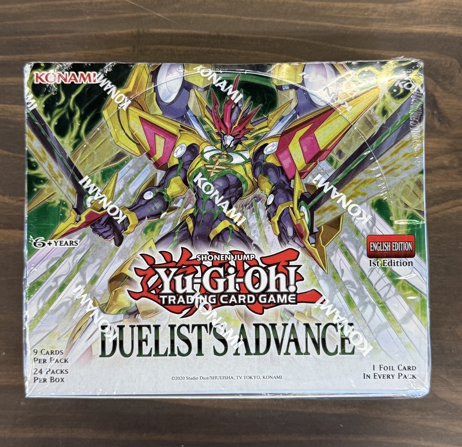 Yugioh Duelist's Advance Booster Box 1st Edition Brand New Sealed 24 Packs!
