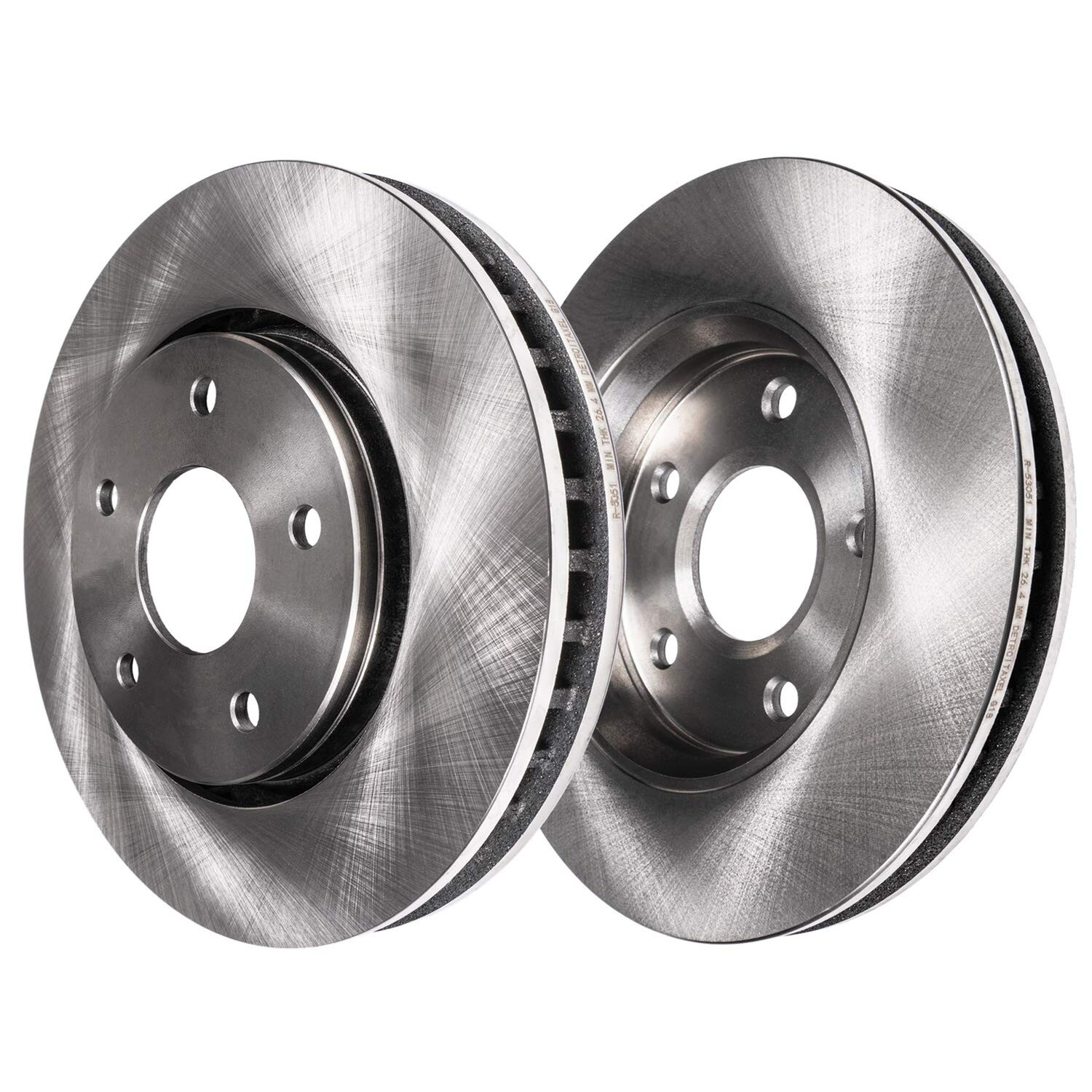 Front and Rear Disc Rotors Ceramic Brake Pads for 300 Charger Challenger Magnum