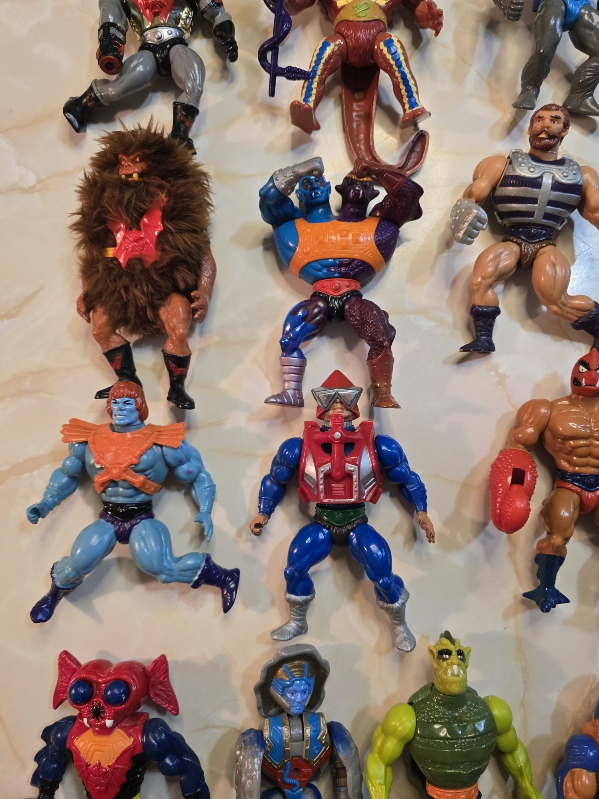 Lot Of 21 MOTU Action Figures w/ Some Accessories Original Vintage He-Man