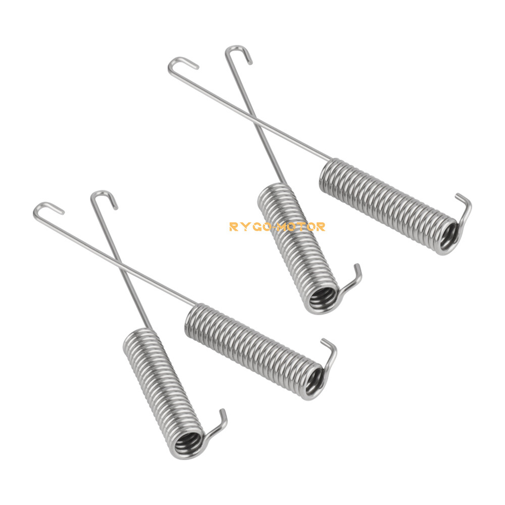 Front & Rear Brake Shoes Springs Pins for Honda TRX300FW Fourtrax 300 1988-2000