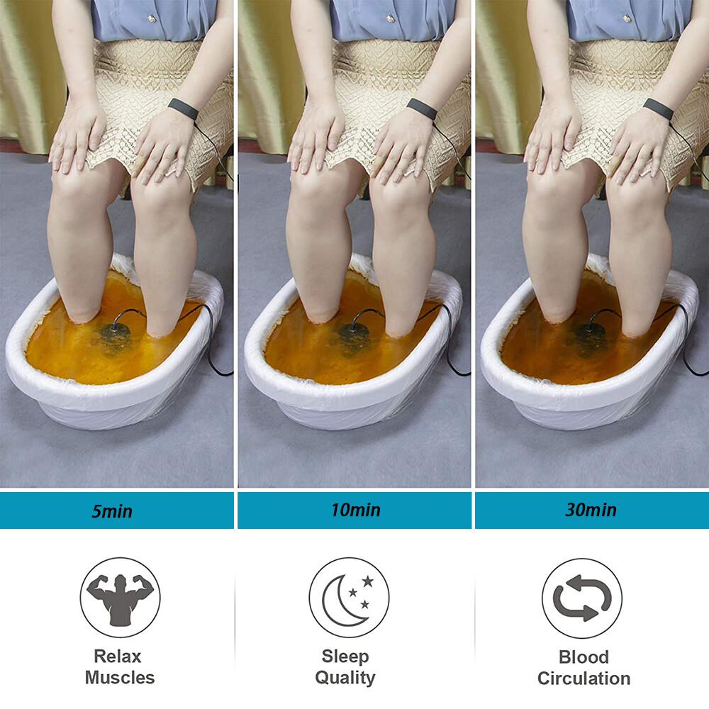 Ionic Detox Foot Bath Spa Machine Ion Detox Kit with Case for Christmas Gift New