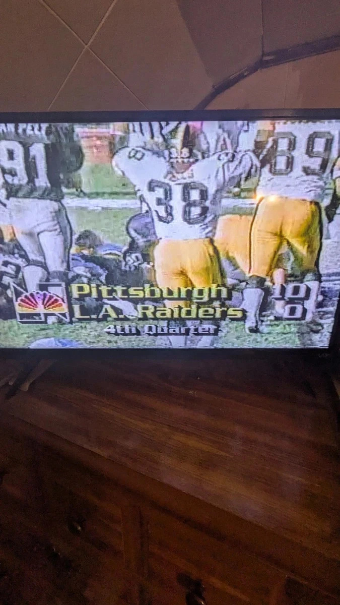 1978 1979 1984 Pittsburgh Steelers Games on DVD Jack Lambert Original Broadcasts
