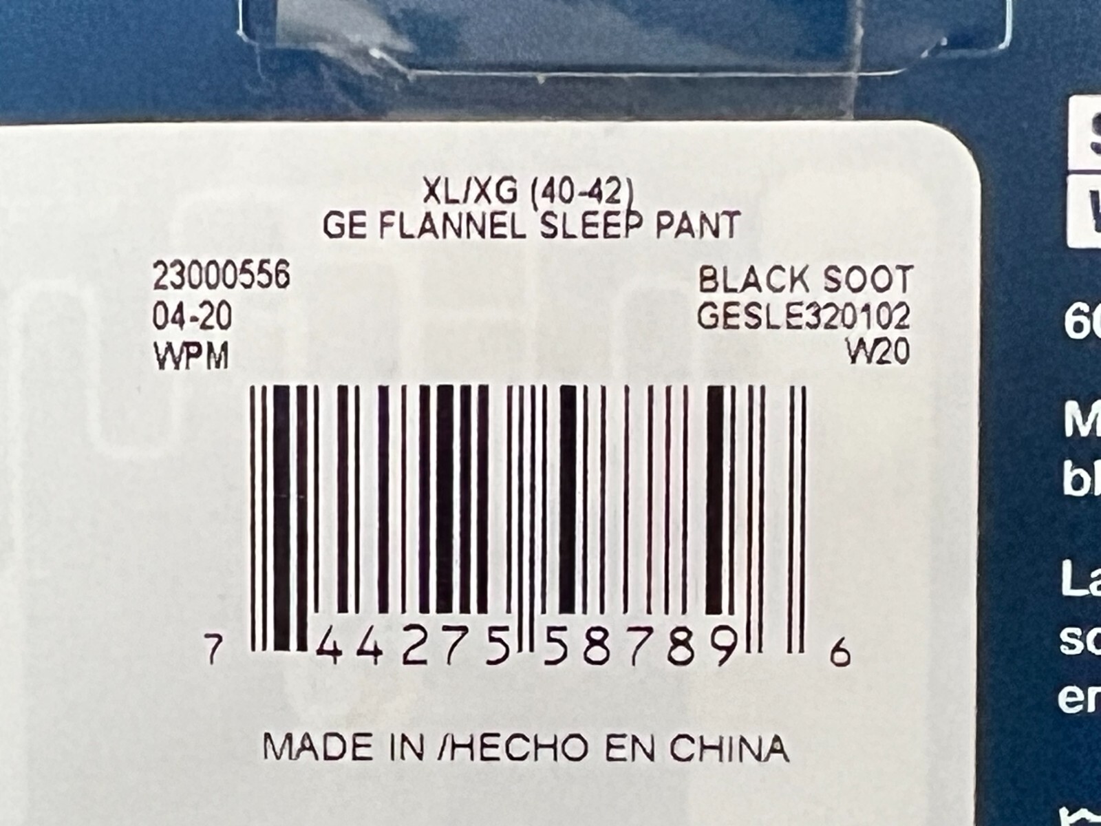 George Men's Comfy Plaid Checker Flannel Sleeping Pants Loungers CHOOSE PATTERN