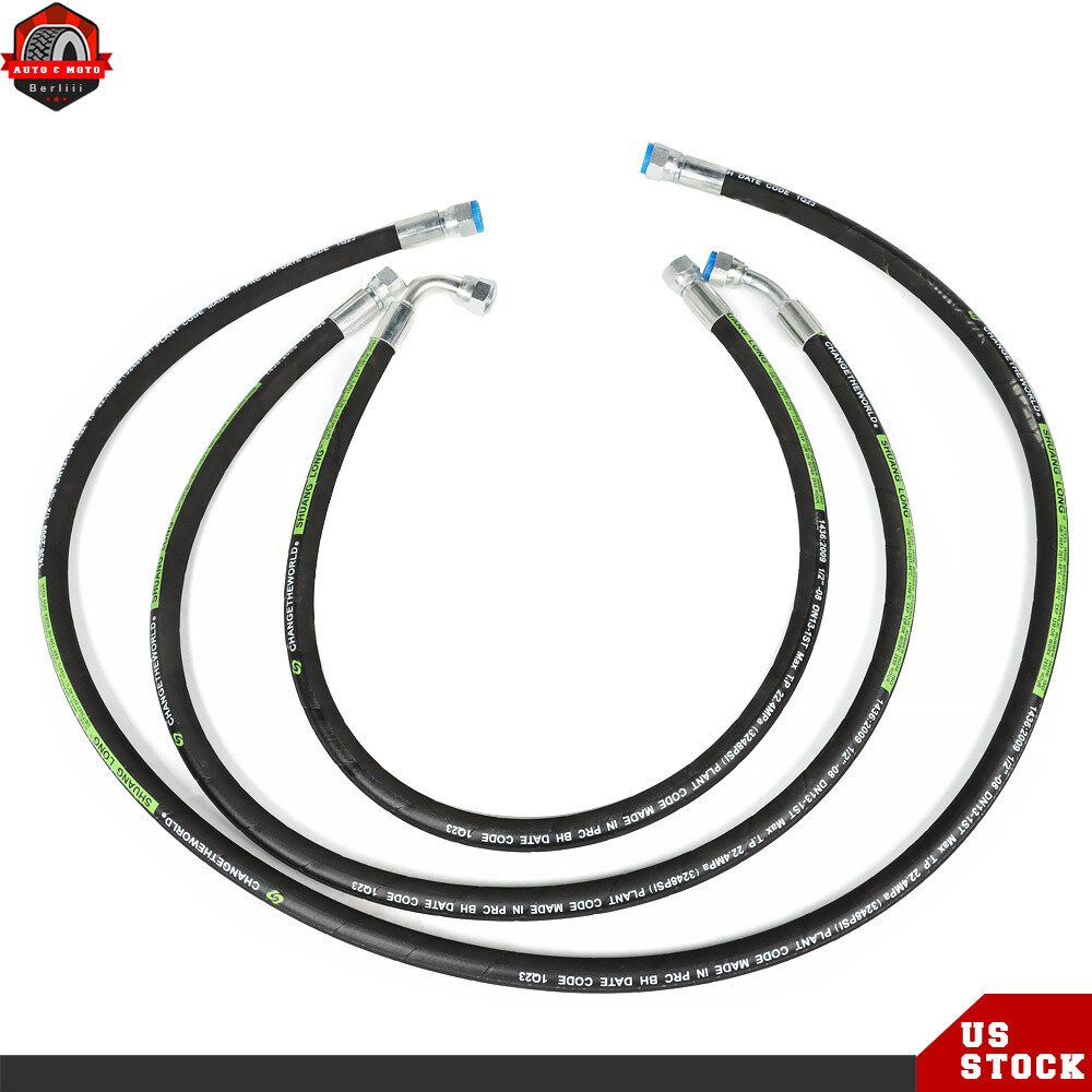 Duramax Transmission Lines Cooler Hose HEAVY-DUTY For 06-10 Chevy 6.6L w/Allison