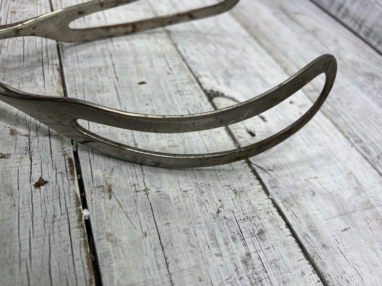 AS-IS Rusty Obstetrical Forceps Medical Birth Birthing Device Oddity Oddities