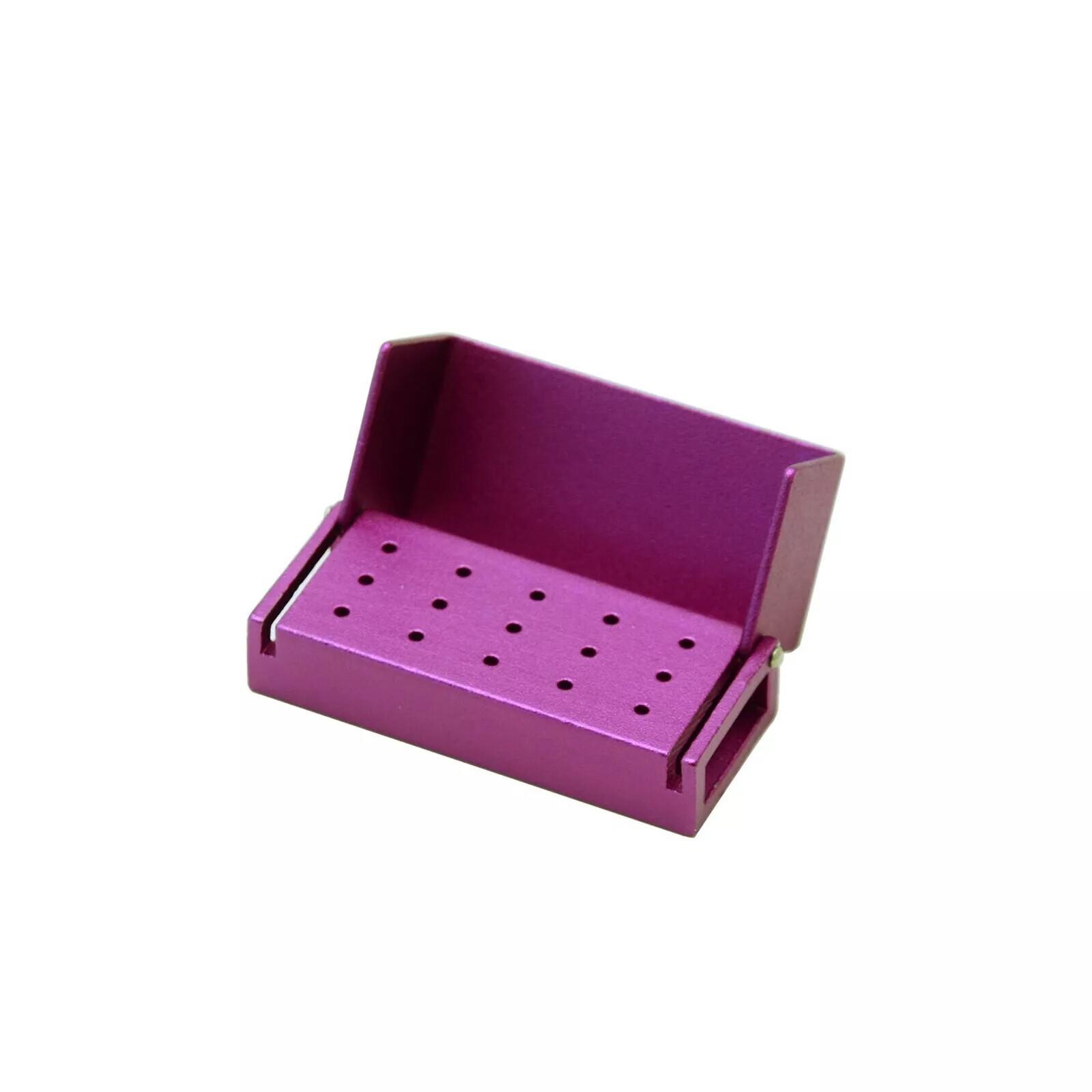 Dental Bur Holder Block Disinfection Box 10/15/16/24/30/56/100/142/152 Holes