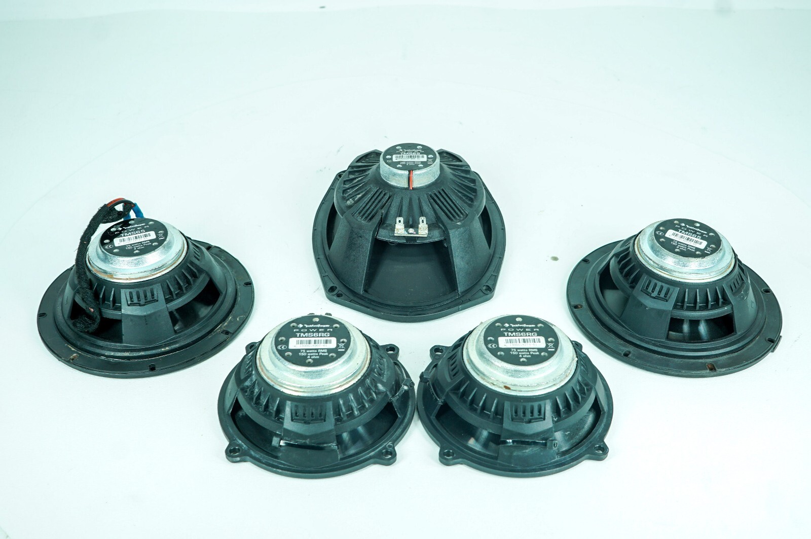 12 Harley Road Glide Touring FLTRU Rockford Fosgate Audio Speakers TMS6RG 1325