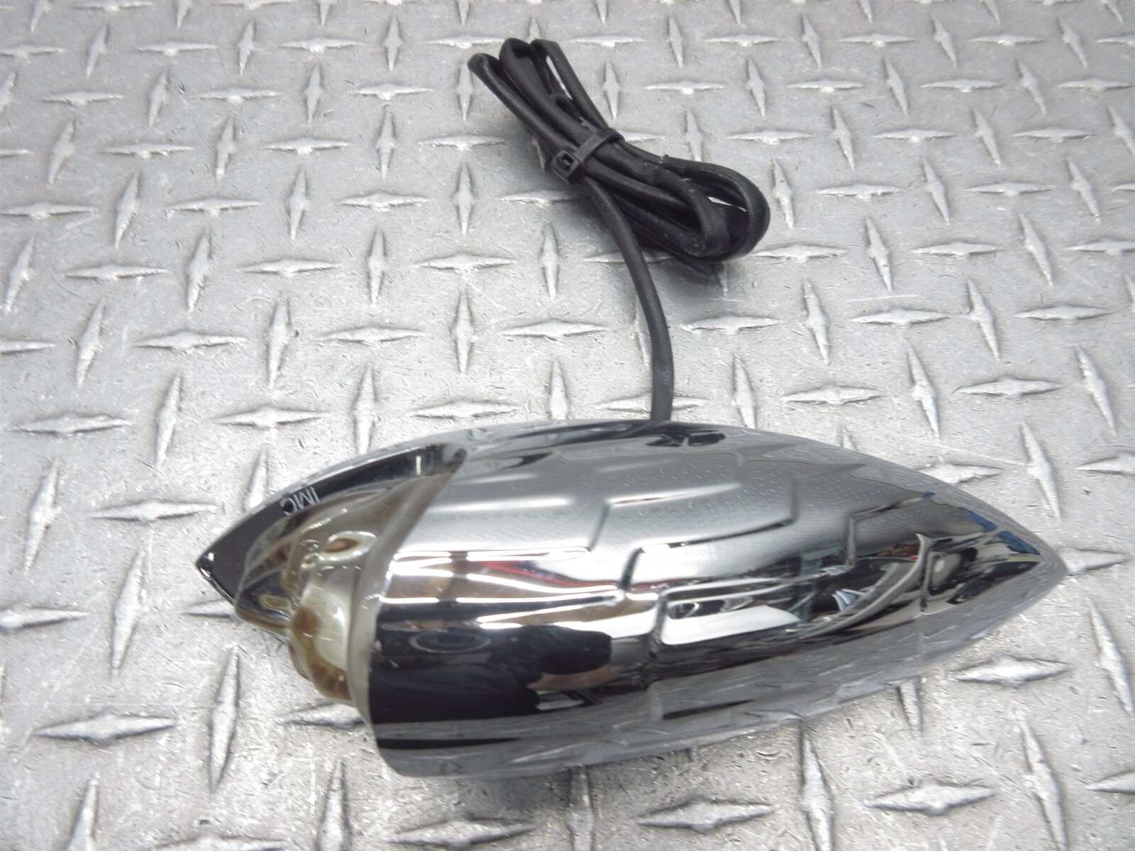 2018 17-19 Indian Roadmaster Premium Front Fender Headdress Emblem Logo Light