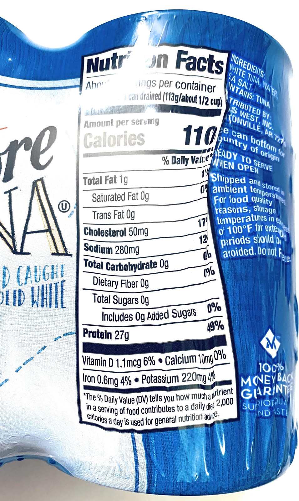 Members Mark Albacore Tuna Pack of 8