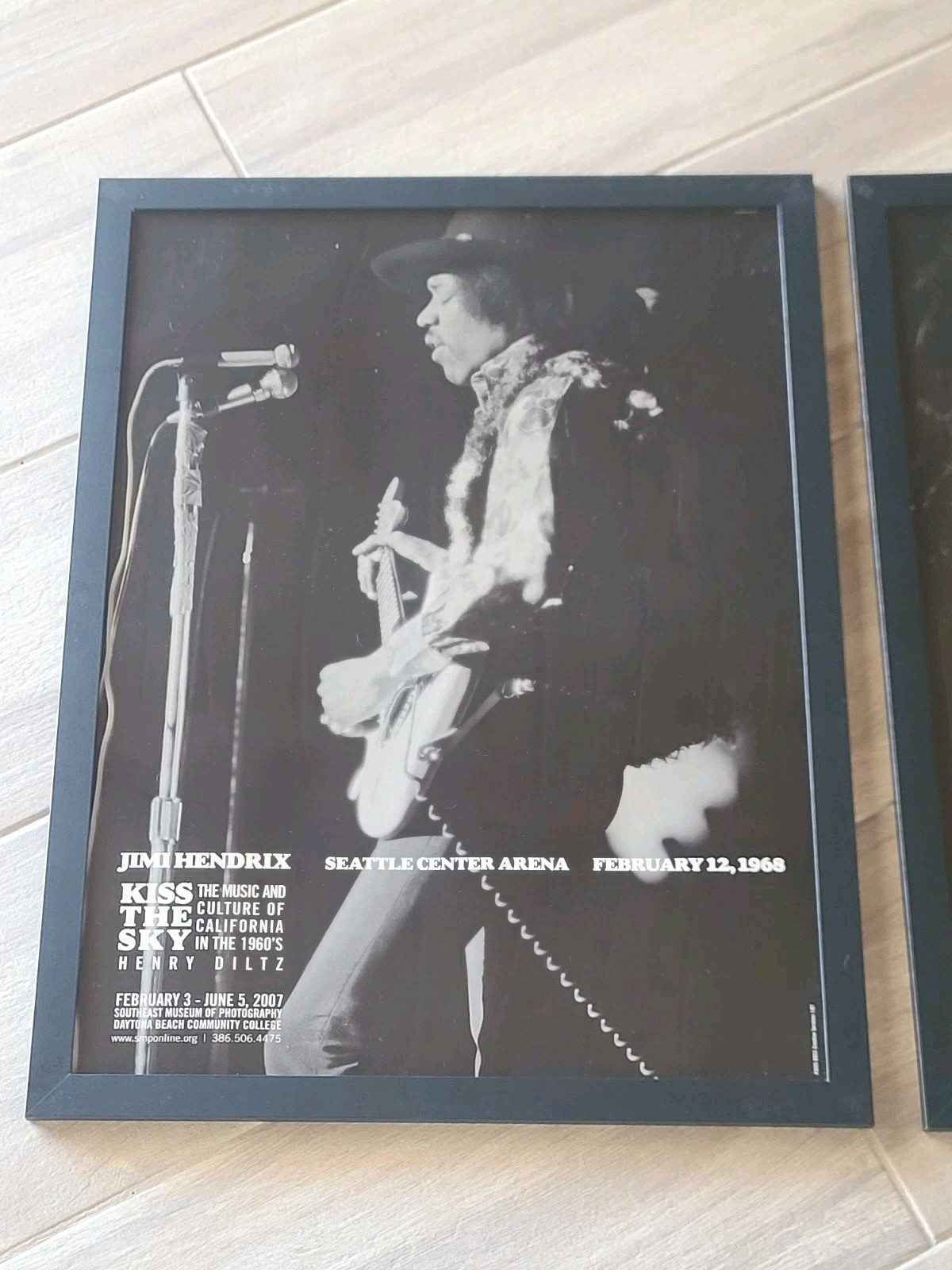 (2) Jimi Hendrix & Janis Joplin Posters! Authentic 2007 Henry Diltz Images! Rare