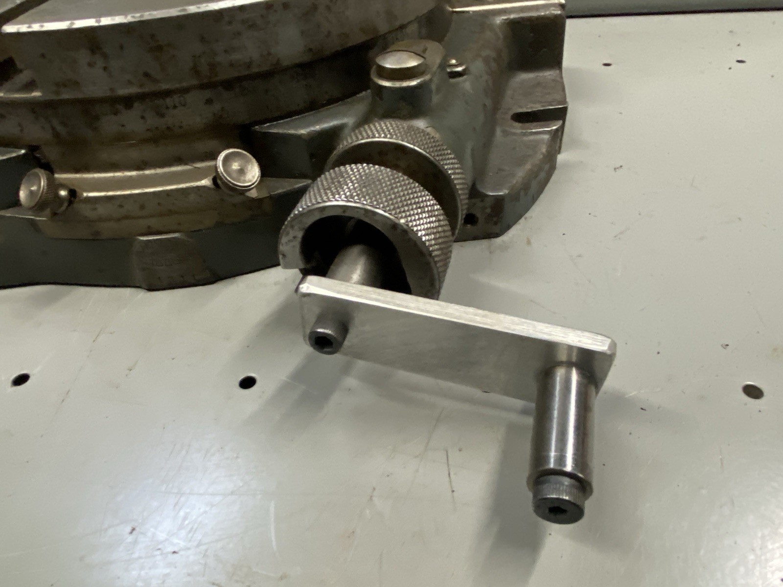 MOORE TOOLS T-SLOT ROTARY TABLE 10” Table 1311