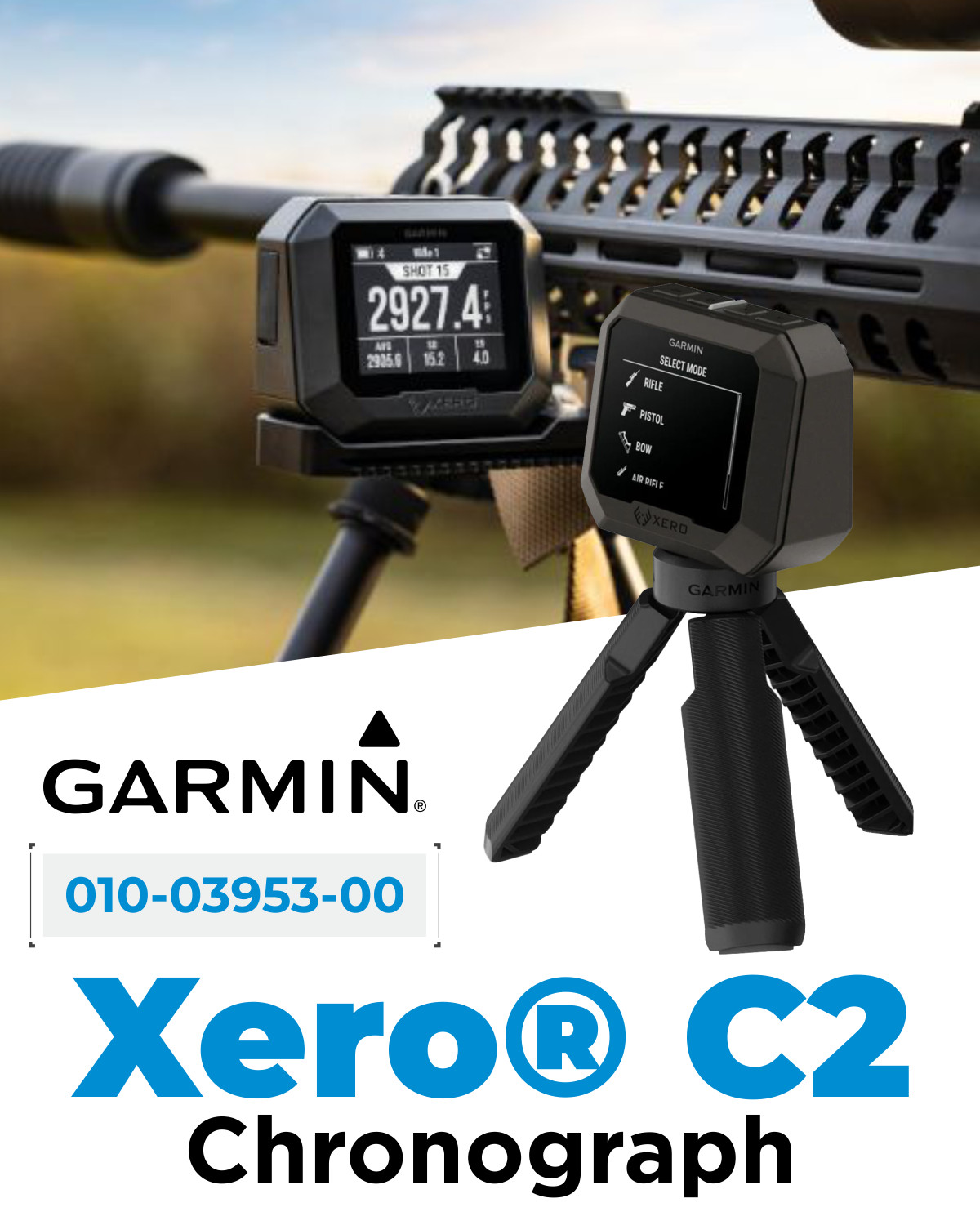 Garmin Xero C2 Compact Reliable Chronograph 010-03953-00