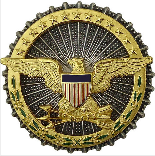 GENUINE U.S.ARMY IDENTIFICATION MINIATURE DRESS BADGE SECRETARY OF DEFENSE OXIDI