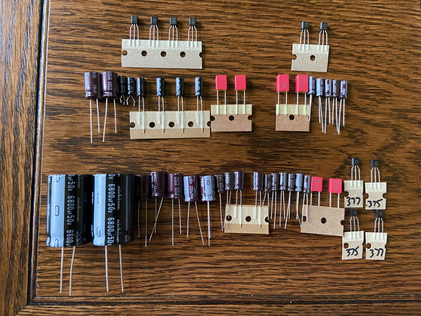 Kenwood KA-3500 COMPLETE Rebuild Kit High-Quality Amplifier Recap w/ Transistors