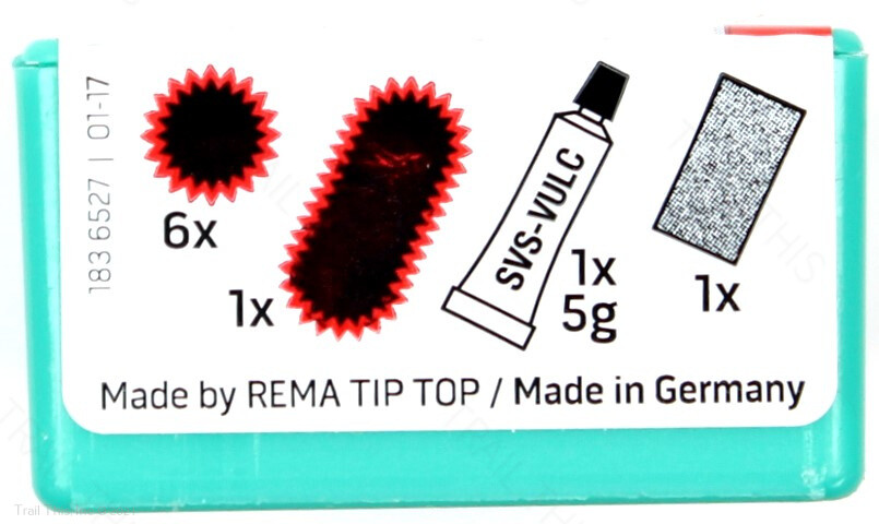 Rema TT02 Touring Bicycle Inner Tube Patch Flat / Puncture Repair Kit Road / MTB