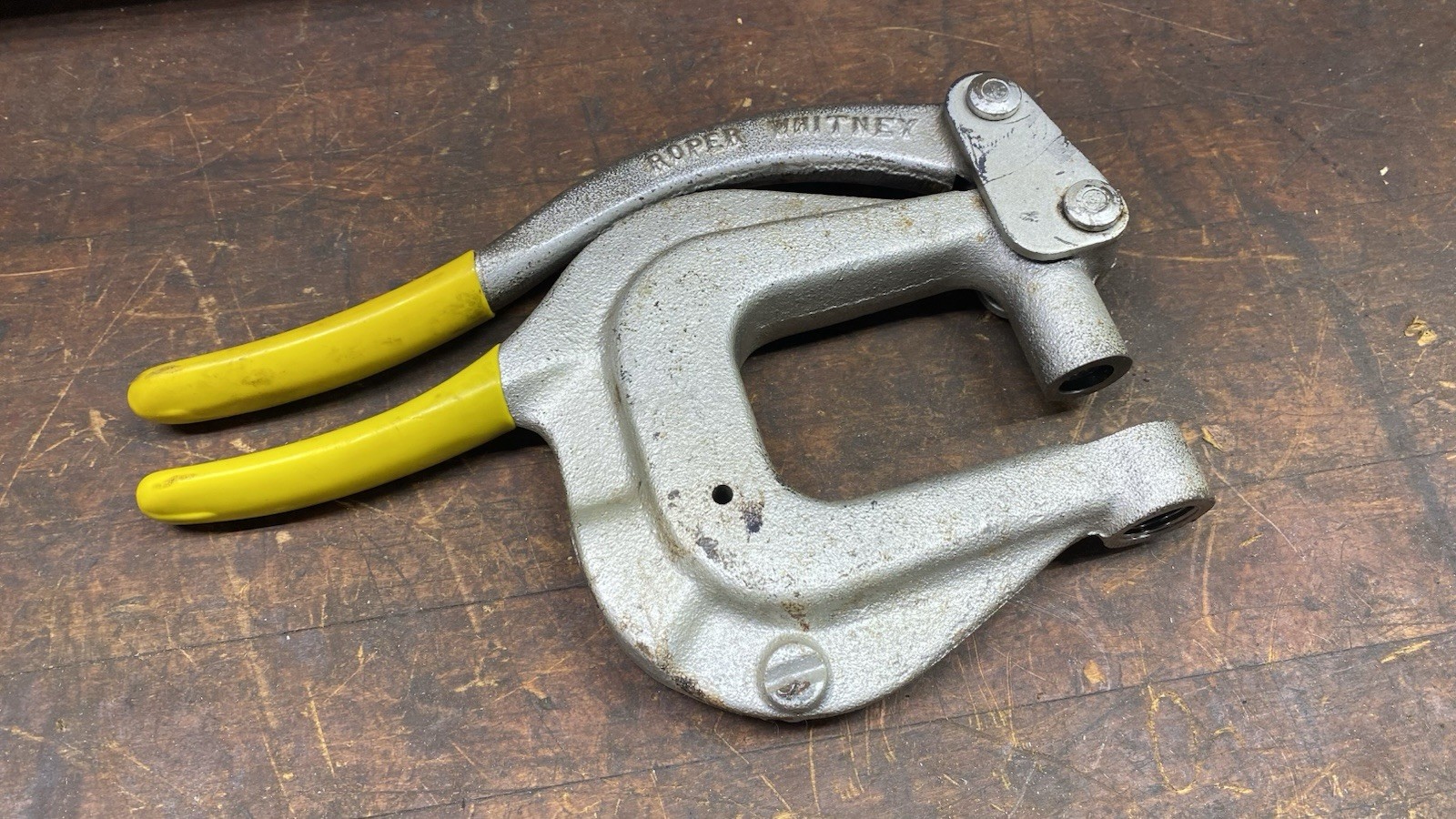 Roper Whitney No.XX Hand Punch Used Tool with Free Shipping