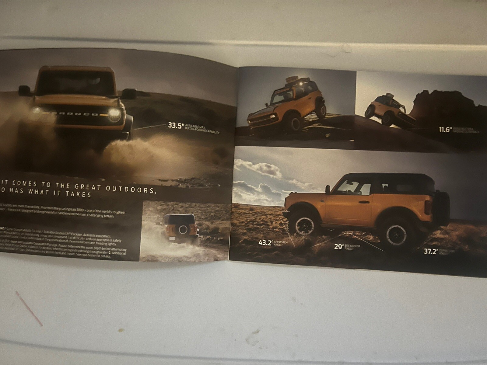 Ford Bronco Sales Materials Including Brochures