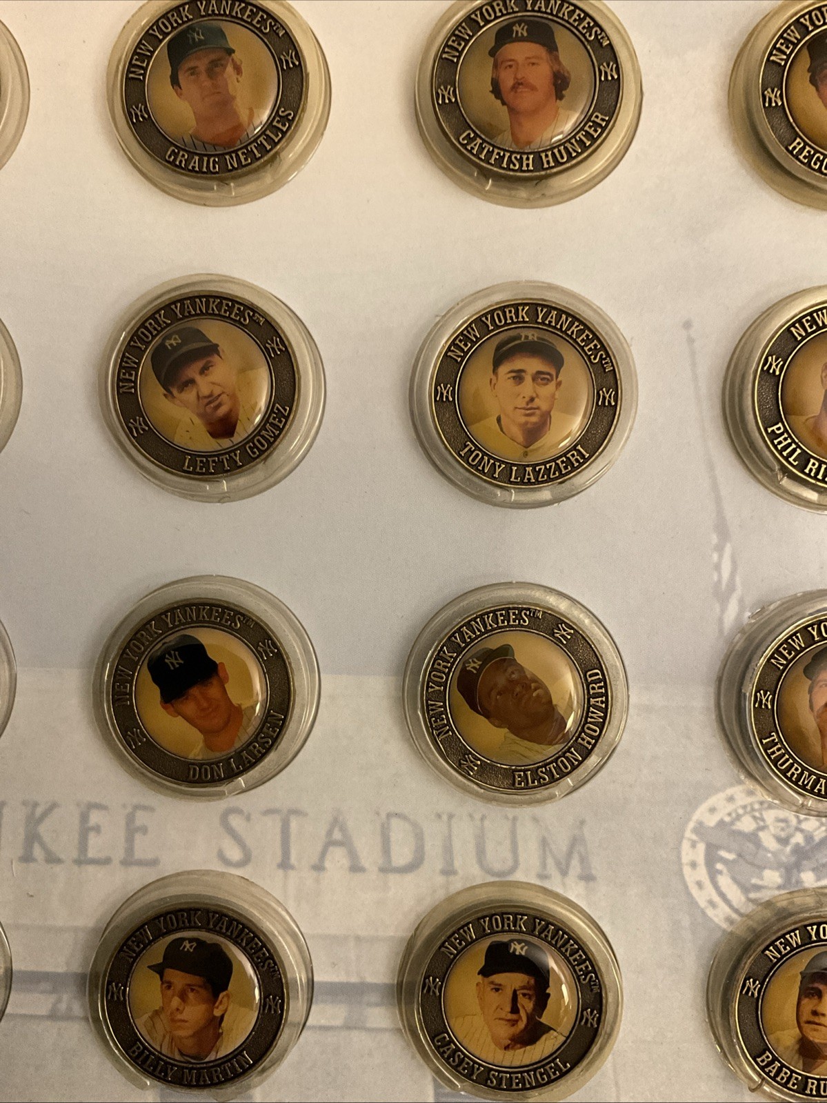 NEW YORK POST**YANKEES IMMORTALS 2005 MEDALLION COLLECTION [ COMPLETE ]