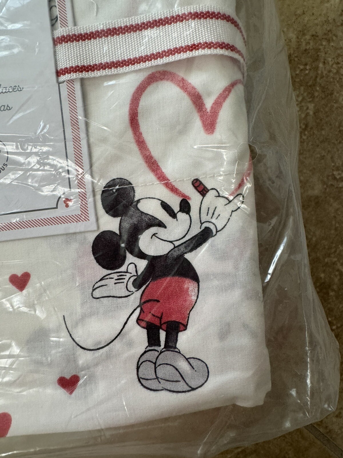 Pottery Barn Kids ~MICKEY & MINNIE VALENTINE’s~ FULL SHEET ~HEARTS & LOVE~ MOUSE