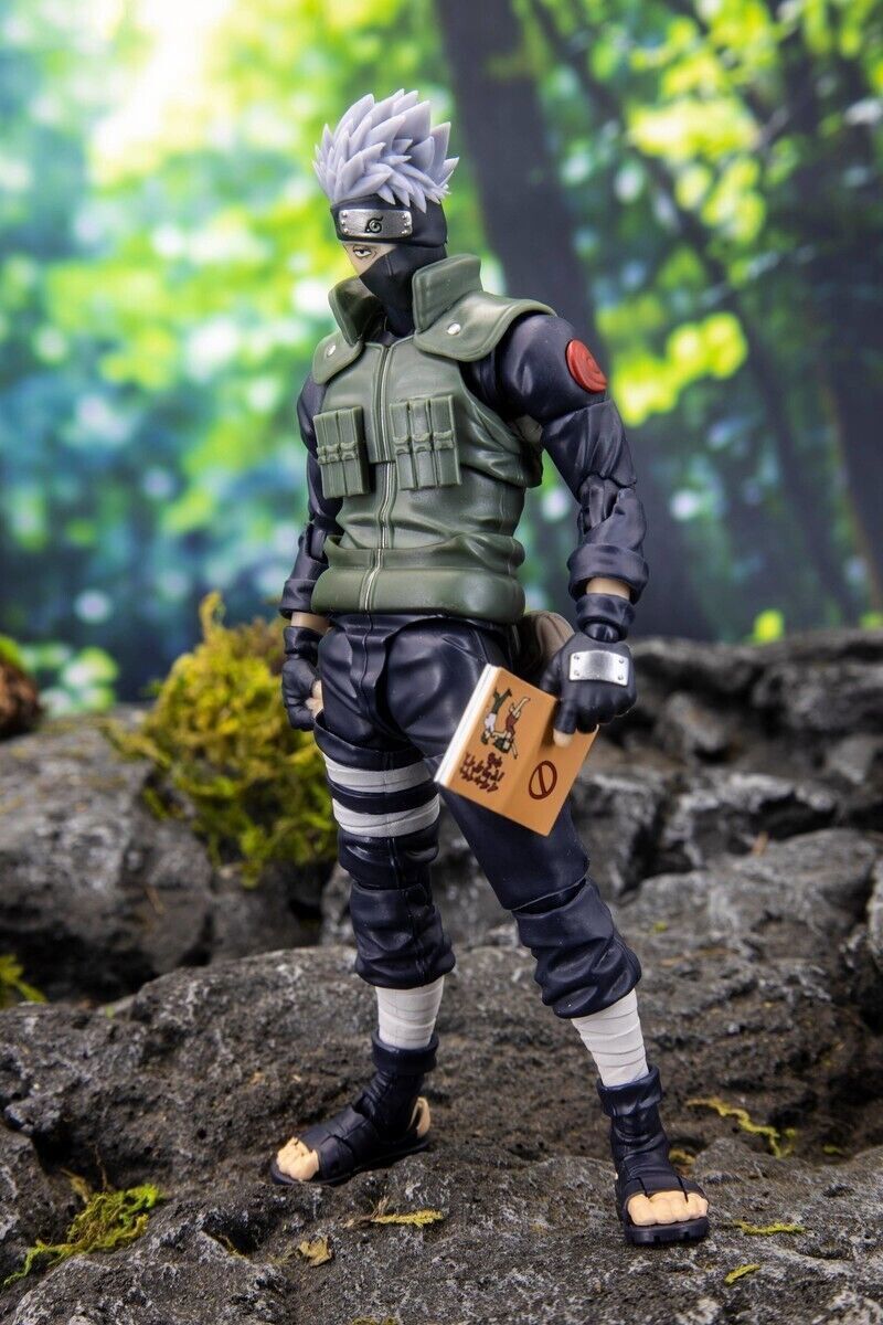 NEW SHF Ninja Figure Hatake Kakashi 6" Action Figure WITH BOX SET