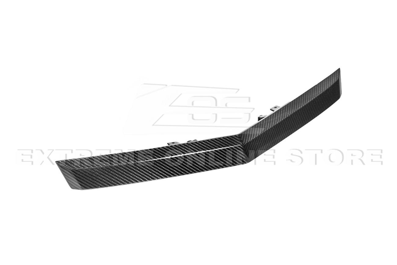 For 09-15 Cadillac CTS-V Coupe CARBON FIBER Rear Deck Lid Applique Trunk Insert