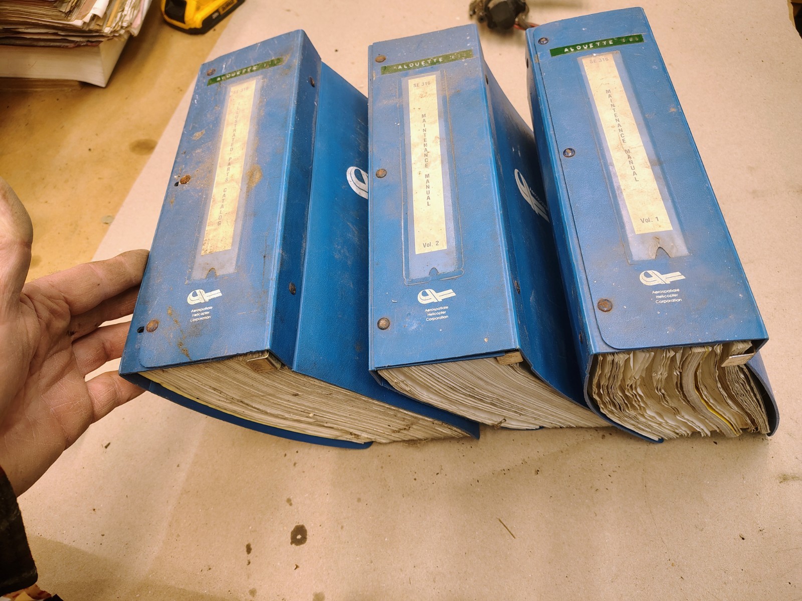 Alouette III Helicopter Maintenance And Service Manuals Sud Aviation