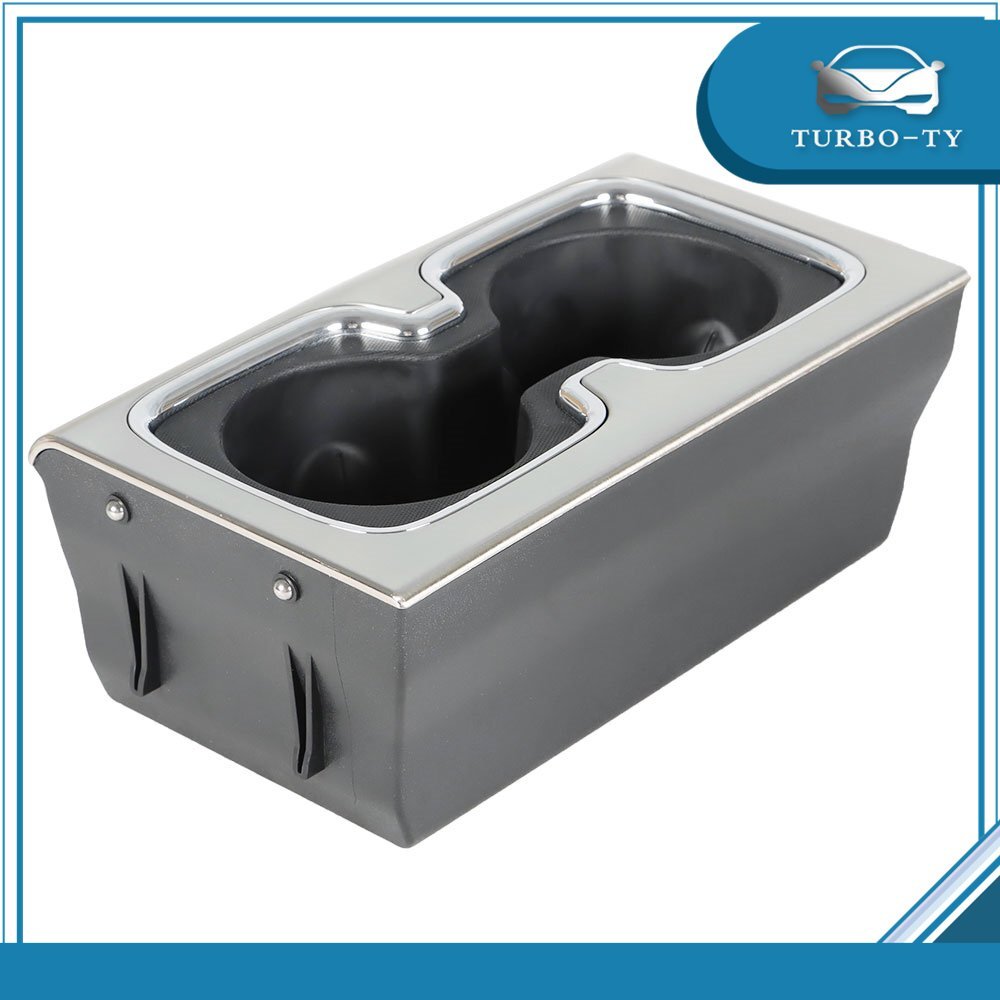 Dual Center Console Cup Holder For Chevrolet Silverado 1500 GMC Sierra 2014-2018