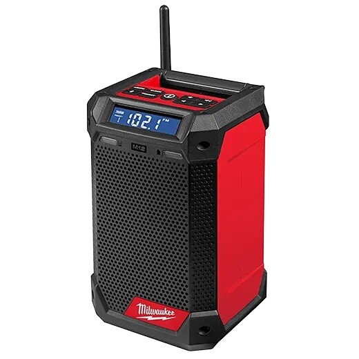 Milwaukee 2951-20 3.68 lbs M12 Bluetooth Speaker AM/FM Radio + Charger