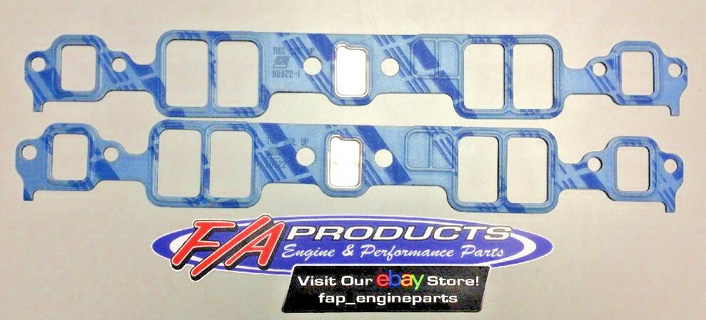 Fel-Pro 1204 / MS90322 Small Block Chevy Stock Port HP Intake Manifold Gaskets