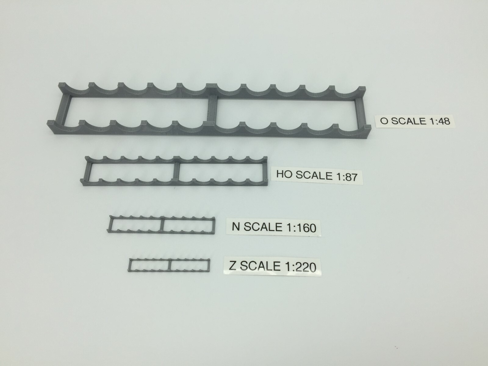 Wheel Car Rack for Flat Car or Gondola - N Scale - 1:160 - RACK ONLY - SEE DESC!