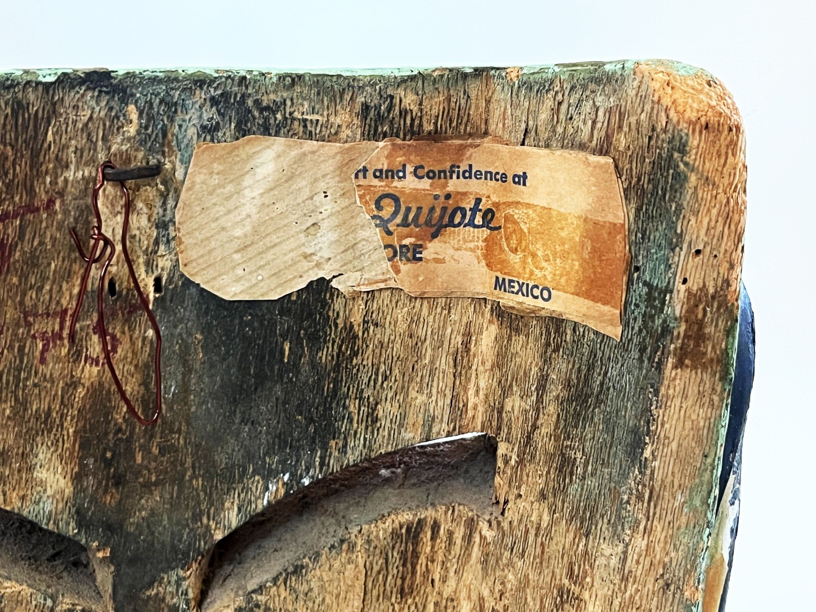 VTG VICTORIANO SALGADO URUAPAN MICHOACAN FECUNDIDAD DIABLO SNAKE WOOD MAQUE MASK