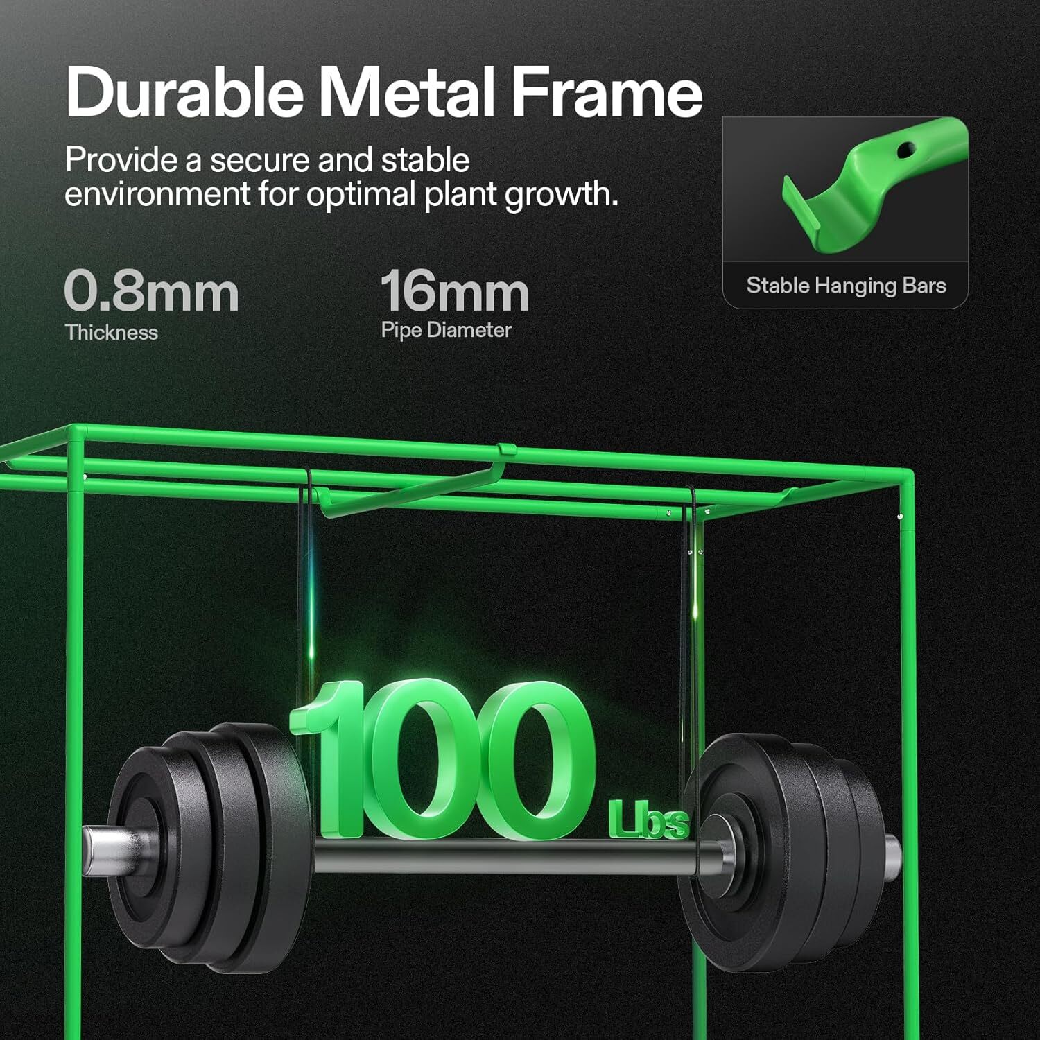 VIVOSUN 4x2ft Grow Tent Kit 200W LED 4" Inlien Fan Kit A22 GrowHub for Starter