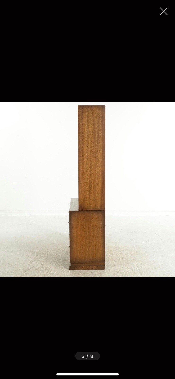 American Of Martinsville Oak Bookcase 1970’s