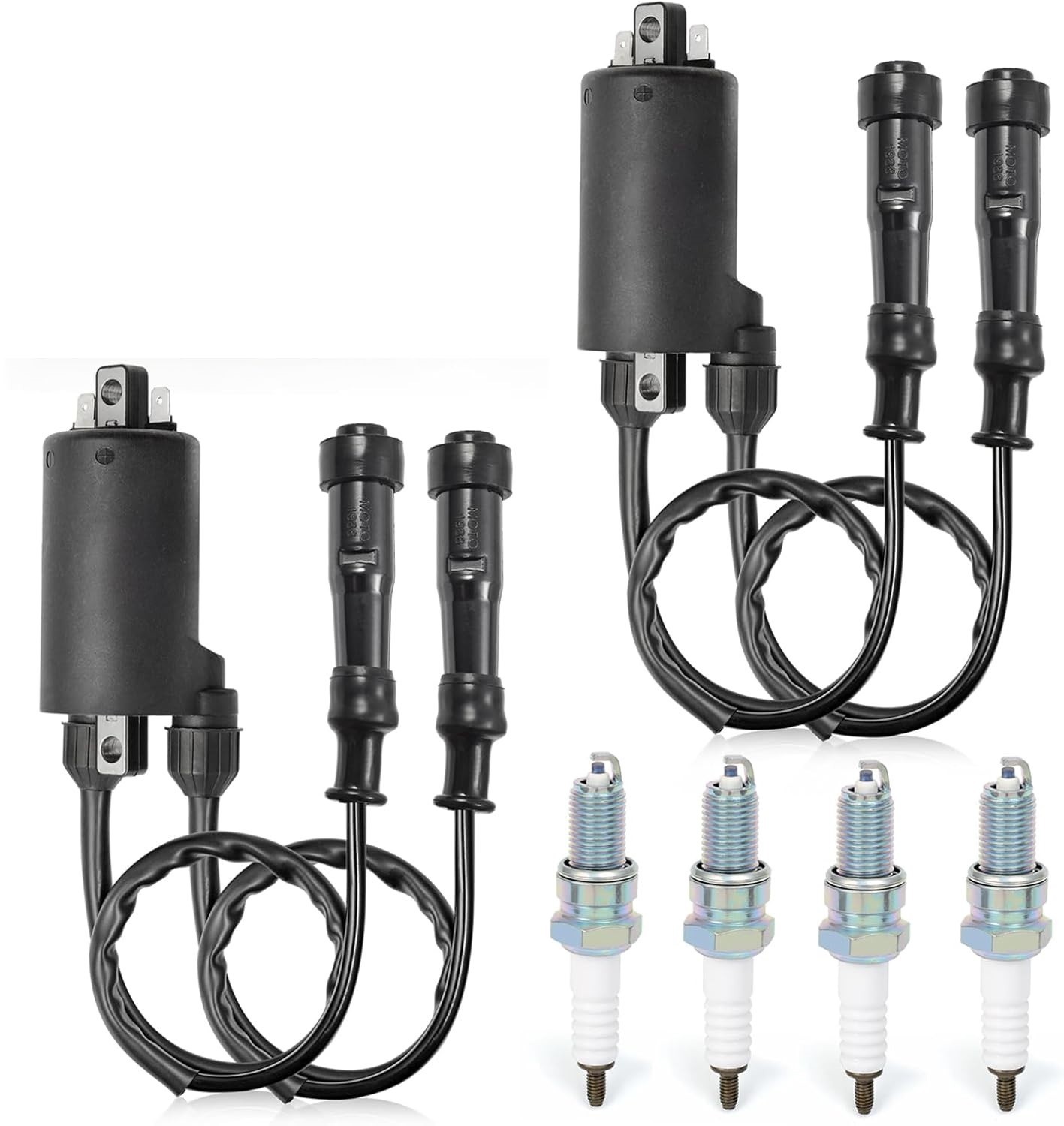 Ignition Coil Pack & Spark Plug For Honda V65 Magna 1100 VF1100C Magna 700 750