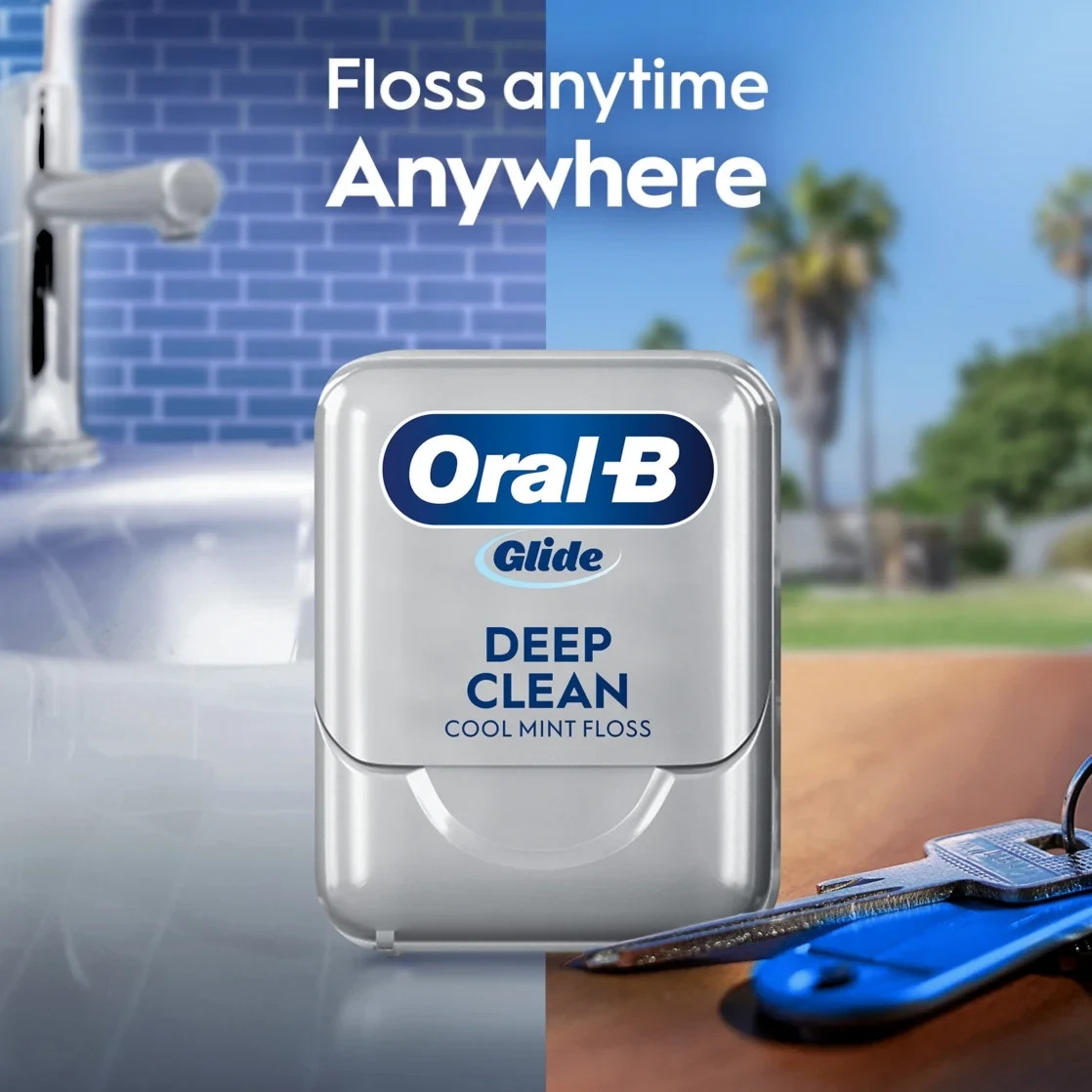 Oral B Glide Bacteria Defense Floss Advanced Floss 6 pks New FAST SHIP