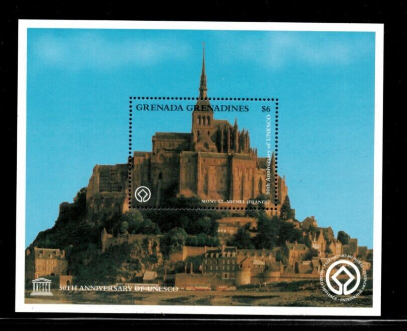 Grenadines 1997 - Unesco - Souvenir Stamp Sheet - Scott#1898  - MNH