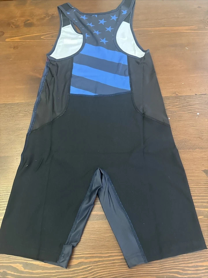 Nike USA Weightlifting / wrestling Singlet Gym Stars Team Men’s size sizes
