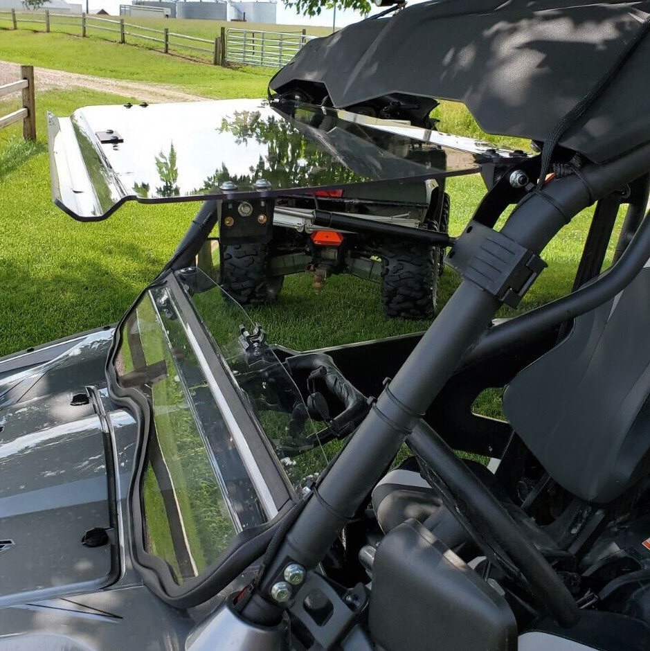 For CFMOTO ZForce 500 / 800 / 1000 Model Front Flip Windshield Scratch Resistant