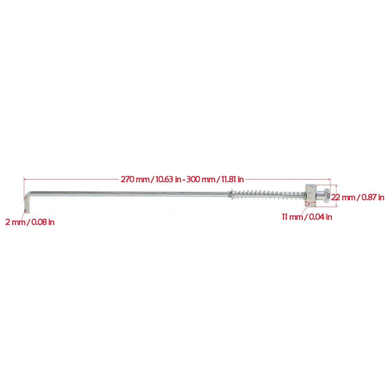 Rear Drum Brake Rod For 12" 10" Wheel Honda XR50 CRF50 XR/CRF50 50 70cc Pit Bike