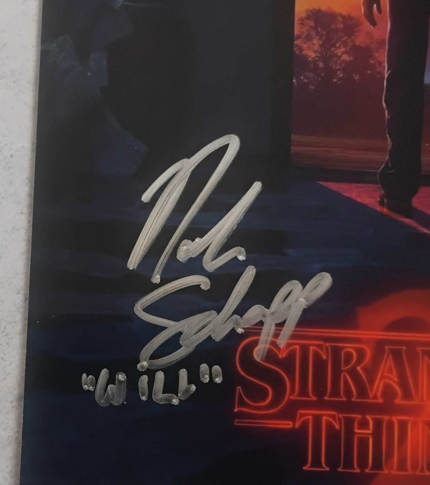 Noah Schnapp Hand Signed Autograph Photo COA Stranger Things