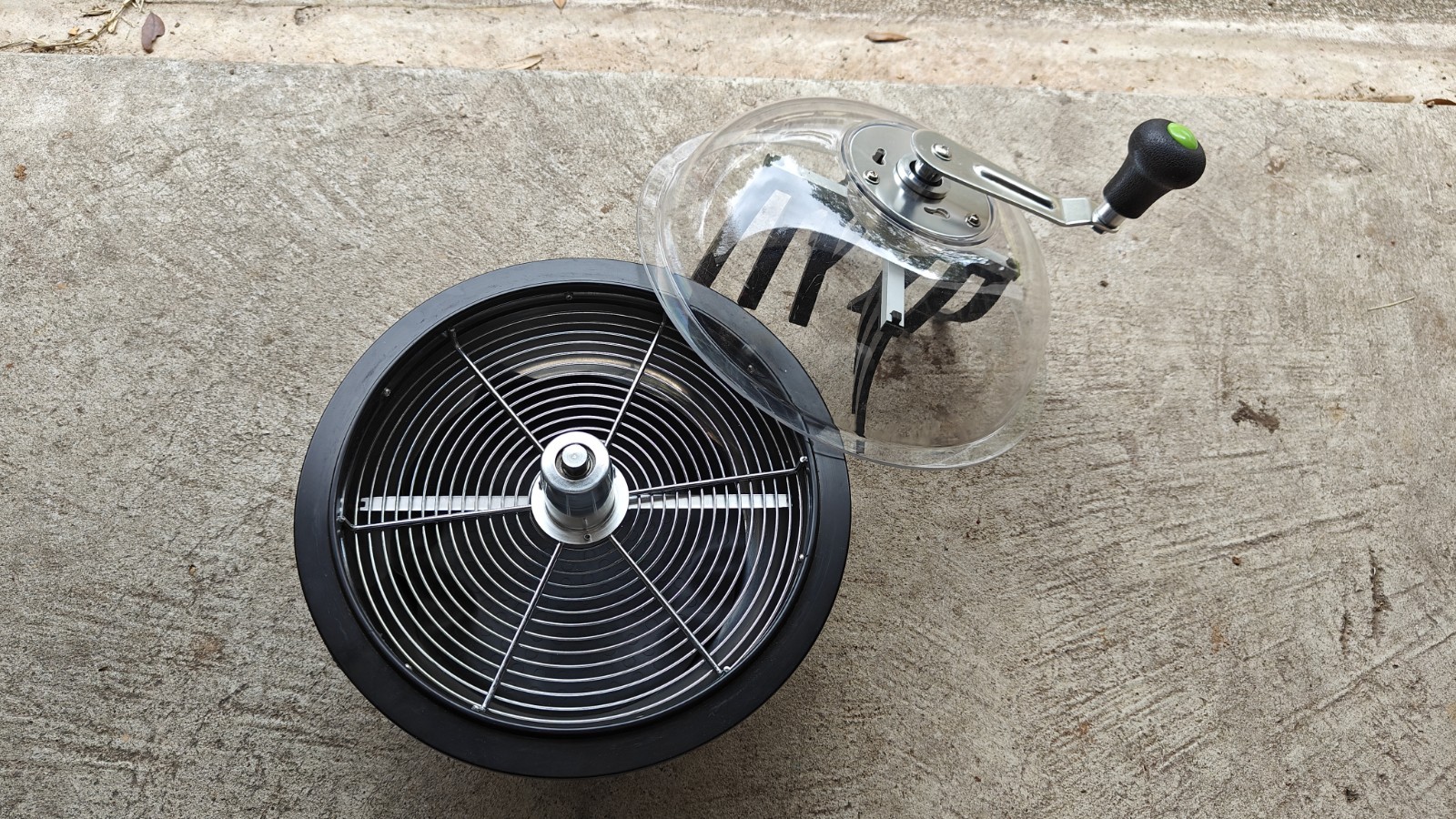 13" Bud Leaf Bowl Trimmer Spin Stainless Steel Blades for Hydroponic Plant